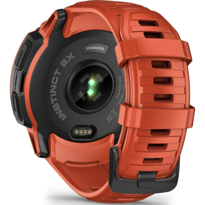 Смарт-годинник Garmin Instinct 2X Solar Flame Red (010-02805-11/01)
