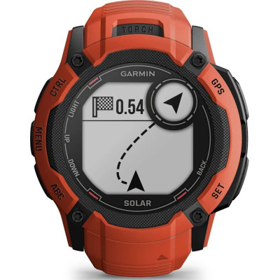 Смарт-годинник Garmin Instinct 2X Solar Flame Red (010-02805-11/01)