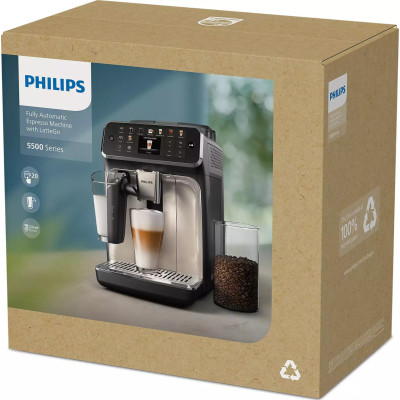 Кавомашина автоматична Philips Series 5500 LatteGo EP5547/90
