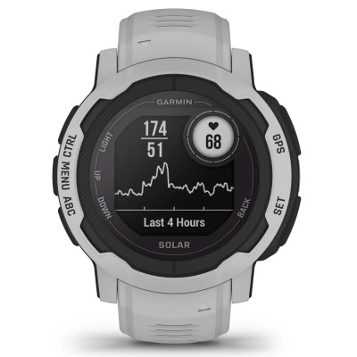 Смарт-годинник Garmin Instinct 2 Solar Mist Gray (010-02627-11)