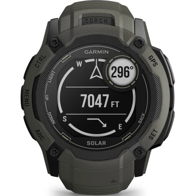 Смарт-годинник Garmin Instinct 2X Solar Moss (010-02805-15/05)