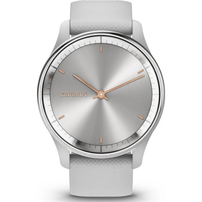 Смарт-годинник Garmin Vivomove Trend Silver S. Steel Bezel w. Mist Gray Case and S. Band (010-02665-03)