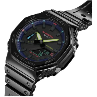Чоловічий годинник Casio GA-2100RGB-1AER