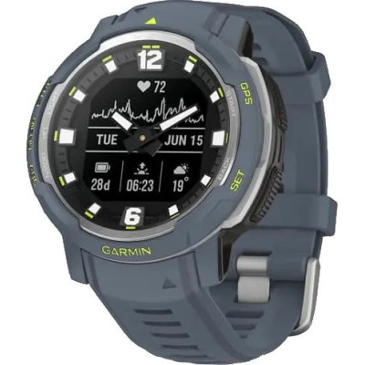 Смарт-годинник Garmin Instinct Crossover - Standard Edition Blue Granite (010-02730-14/04)