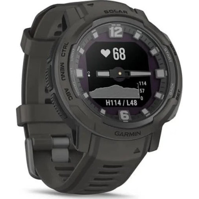 Смарт-годинник Garmin Instinct Crossover Solar - Tactical Edition Black (010-02730-10/00)