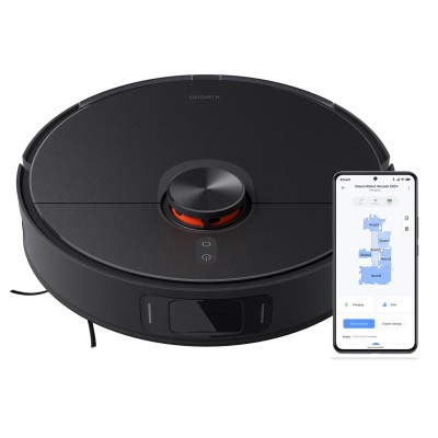 Робот-пилосос з вологим прибиранням Xiaomi Robot Vacuum S20+ Black