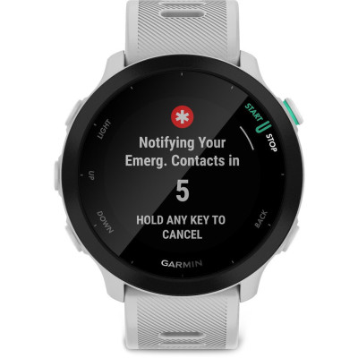 Спортивний годинник Garmin Forerunner 55 White (010-02562-11)
