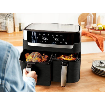 Мультипіч (аерофритюрниця) Tefal Dual Easy Fry EY9018