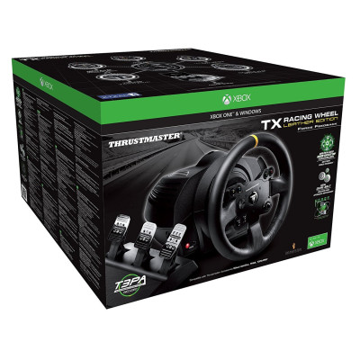 Комплект (кермо, педалі) Thrustmaster TX RW Leather Edition (4460133)