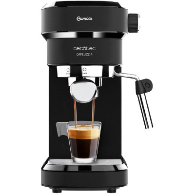 Ріжкова кавоварка еспресо CECOTEC Cafelizzia 790 Black (01651)