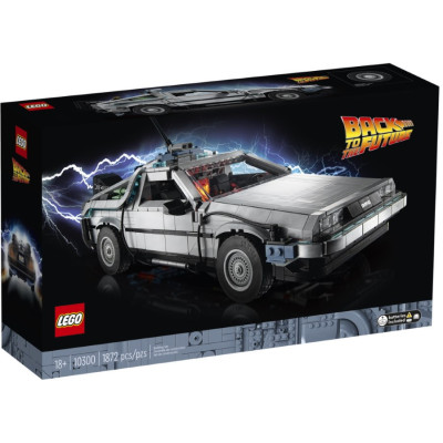 Авто-конструктор LEGO Icons Назад у майбутнє: Машина часу (Делоріан) (10300)