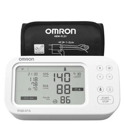 Тонометр Omron X7 Smart AFib (‎HEM-7380T1-EOSL)