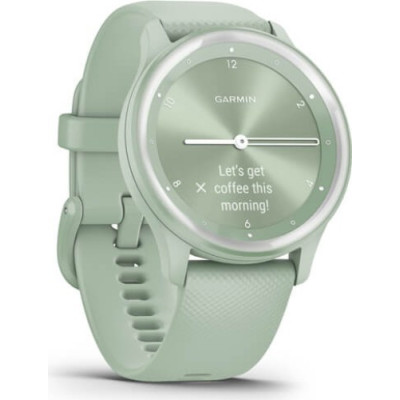 Смарт-годинник Garmin Vivomove Sport Cool Mint Case and S. Band w. Silver Accents (010-02566-03)