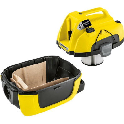 Пилосос з мішком Karcher WD 1 Compact Battery (1.198-300.0)