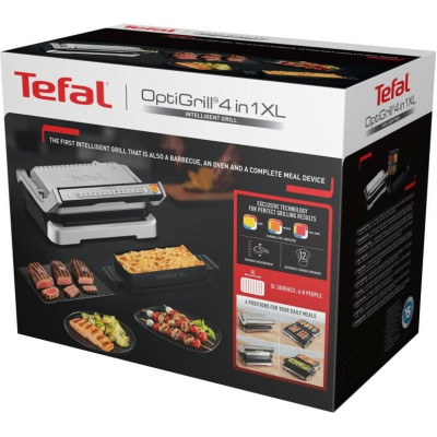 Електрогриль притискний Tefal OptiGrill XL GC784D30 Електрогриль притискний Tefal OptiGrill XL GC784D30