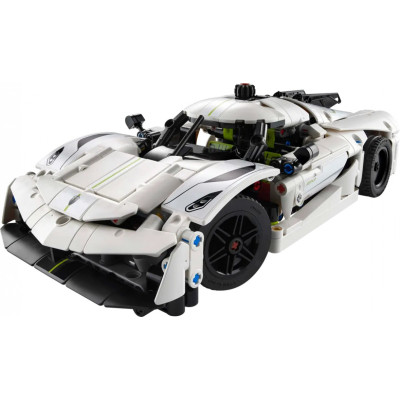 Авто-конструктор LEGO Technic 42184 Гіперкар Koenigsegg Jesko білого кольору