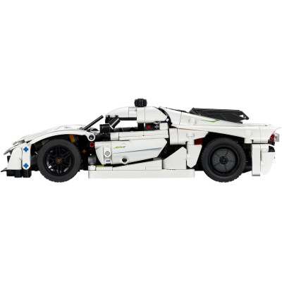 Авто-конструктор LEGO Technic 42184 Гіперкар Koenigsegg Jesko білого кольору