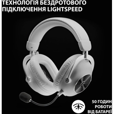 Навушники з мікрофоном Logitech G Pro X2 White 981-001269 Навушники з мікрофоном Logitech G Pro X2 White 981-001269