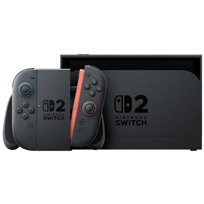 Портативна ігрова приставка Nintendo Switch 2 Black Mario Kart World Bundle