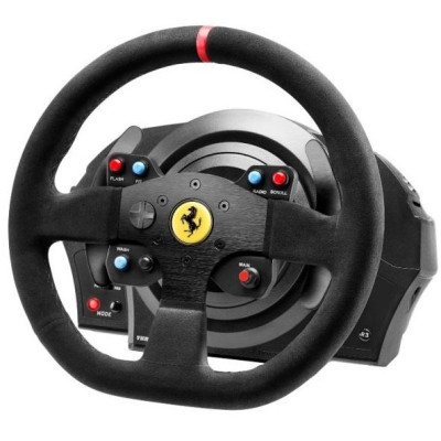 Комплект (кермо, педалі) Thrustmaster T300 Ferrari Integral RW Alcantara edition Black (4160652)