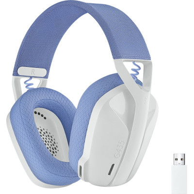 Навушники з мікрофоном Logitech G435 LIGHTSPEED White (981-001074)