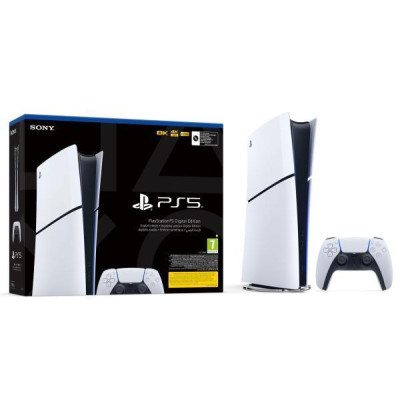 Стаціонарна ігрова приставка Sony PlayStation 5 Slim Digital Edition 1TB (1000040660, 1000040658)