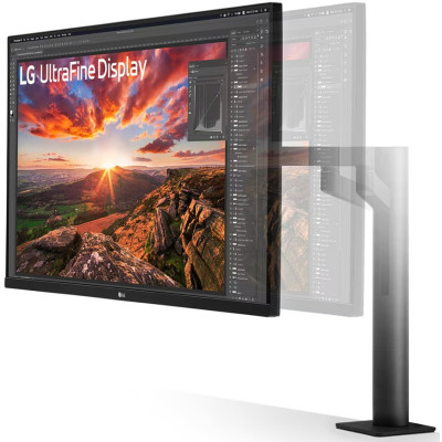 Монітор LG UltraFine Display ergo 32UN880K-B
