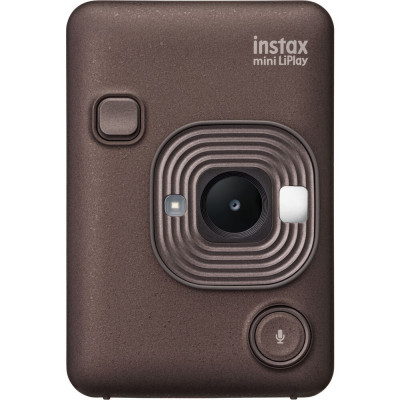 Фотокамера миттєвого друку Fujifilm Instax Mini LiPlay Deep Bronze (16835184)