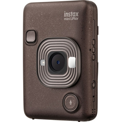 Фотокамера миттєвого друку Fujifilm Instax Mini LiPlay Deep Bronze (16835184)