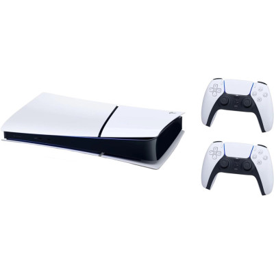 Стаціонарна ігрова приставка Sony PlayStation 5 Slim Digital Edition 1TB + DualSense (1000042065)