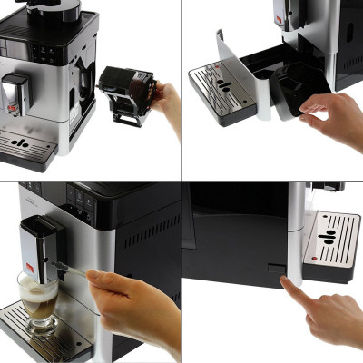 Кавомашина автоматична Melitta CAFFEO Varianza CSP stainless steel (F58/0-100)