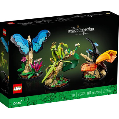 Блоковий конструктор LEGO Ideas Колекція комах (21342)