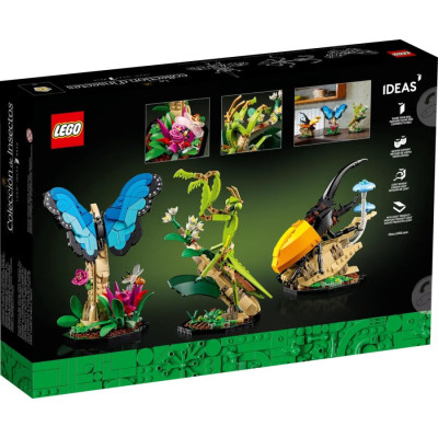 Блоковий конструктор LEGO Ideas Колекція комах (21342)