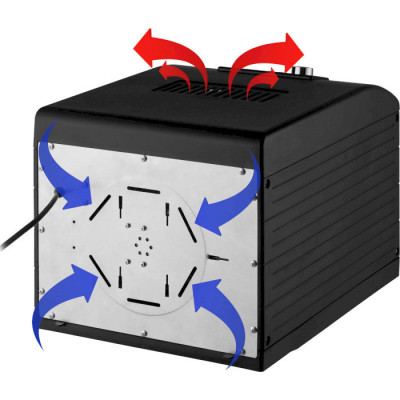 Сушка  для грибів та фруктів Sencor SFD 6600BK