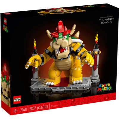 Блоковий конструктор LEGO Super Mario Могутній Боузер (71411)
