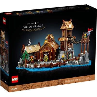 Блоковий конструктор LEGO Ideas Село вікінгів (21343) Блоковий конструктор LEGO Ideas Село вікінгів (21343)