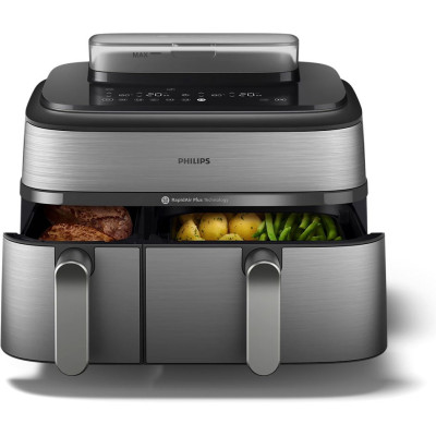 Мультипіч Philips Dual Basket Airfryer 5000 Series NA555/00