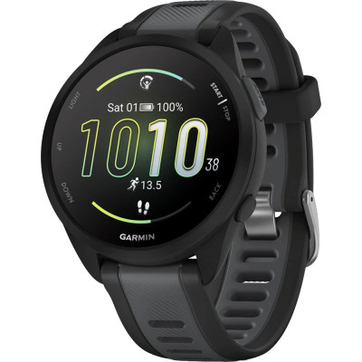 Смарт-годинник Garmin Forerunner 165 Black/Slate Gray (010-02863-20/A0/AC)