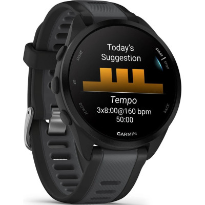 Смарт-годинник Garmin Forerunner 165 Black/Slate Gray (010-02863-20/A0/AC) Смарт-годинник Garmin Forerunner 165 Black/Slate Gray (010-02863-20/A0/AC)