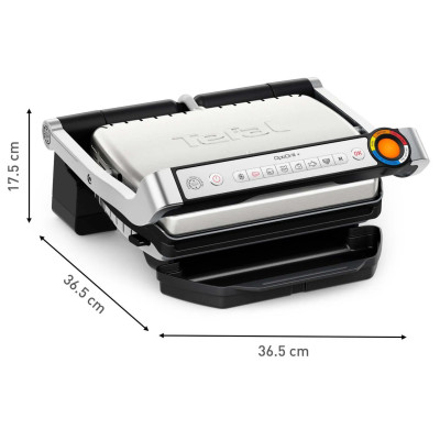 Електрогриль притискний Tefal OptiGrill+ GC718D10 Електрогриль притискний Tefal OptiGrill+ GC718D10