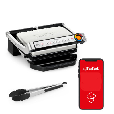 Електрогриль притискний Tefal OptiGrill+ GC718D10 Електрогриль притискний Tefal OptiGrill+ GC718D10
