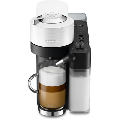 Капсульна кавоварка еспресо Delonghi Vertuo Lattissima White ENV 300.W