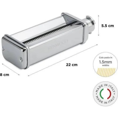 Насадка для виготовлення пасти Tagliolini Kenwood KAX982ME Насадка для виготовлення пасти Tagliolini Kenwood KAX982ME