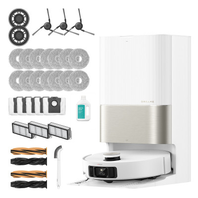 Робот-пилосос з вологим прибиранням Dreame X50 Ultra Complete White (RLX85CE-4-WH)