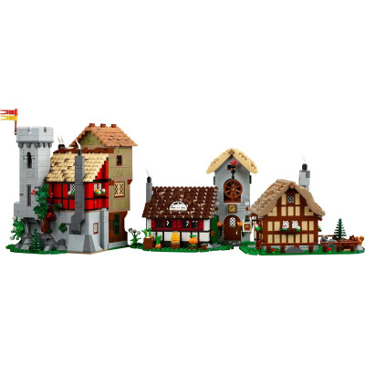 Блоковий конструктор LEGO Icons Середньовічна міська площа (10332) Блоковий конструктор LEGO Icons Середньовічна міська площа (10332)