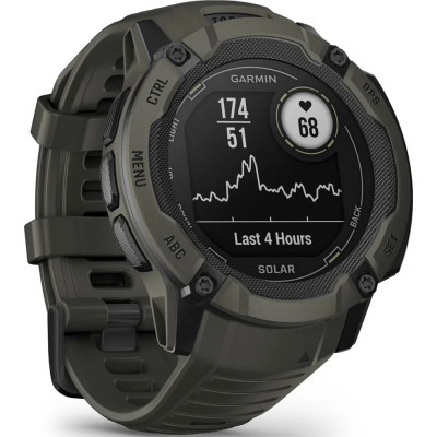 Смарт-годинник Garmin Instinct 2X Solar Moss (010-02805-15/05)