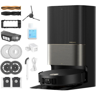 Робот-пилосос з вологим прибиранням Dreame X50 Ultra Black (RLX85CE-6-BL)