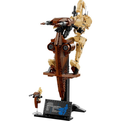 Блоковий конструктор LEGO Star Wars Бойовий дроїд із платформою STAP 75428