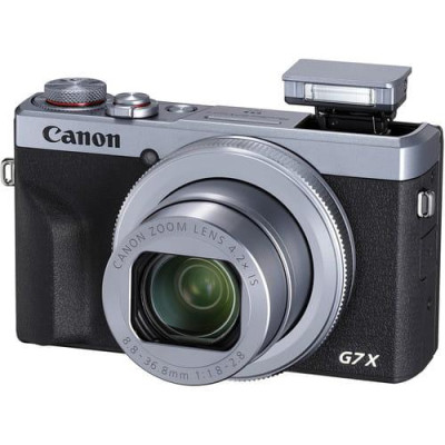 Компактна камера Canon PowerShot G7 X Mark III Silver (3638C013) Компактна камера Canon PowerShot G7 X Mark III Silver (3638C013)