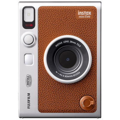 Фотокамера миттєвого друку Fujifilm Instax mini EVO Brown (16812534)